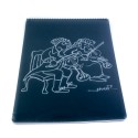Grand carnet duo de violonistes