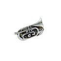 Pin's cornet argenté