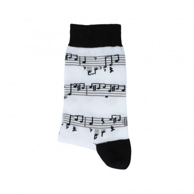 Calcetines blancos partitura