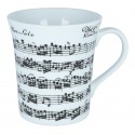 Tasse blanche en porcelaine Vivaldi