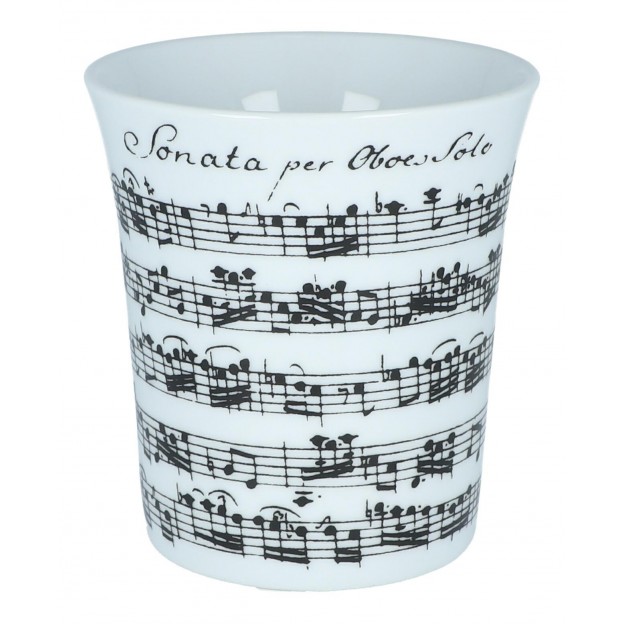 Vivaldi white china mug