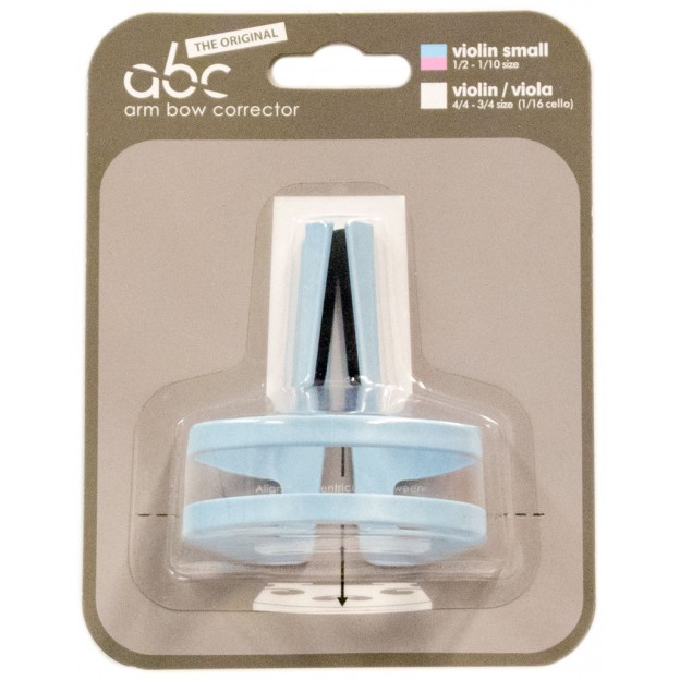 Gu&iacute;a para arco ABC corrector viol&iacute;n 1/4-1/16 azul