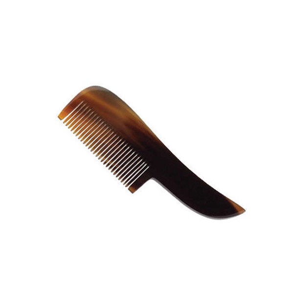 Horn bow hair comb