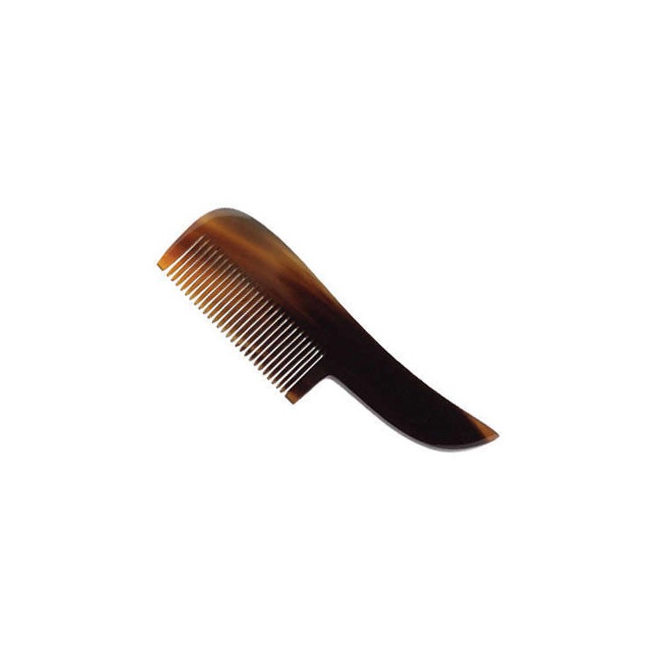 Horn bow hair comb