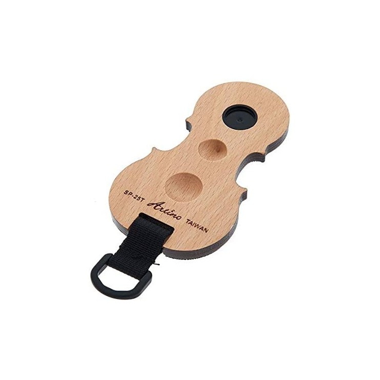 Support de Pique pour violoncelle Artino SP-25T (forme de Violoncelle) en bois de hêtre