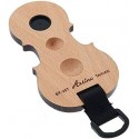 Support de Pique pour violoncelle Artino SP-25T (forme de Violoncelle) en bois de hêtre