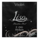 Corde de violon Prim Lisa 1re Mi Boule Medium