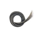 Crin naturel de Mongolie pour Contrebasse avec Crins blancs/noirs