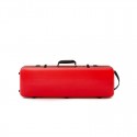 Étui rectangulaire pour violon Artist Dynamic en polycarbonate avec poche à partitions 4/4 rouge (B-Stock nº 138)