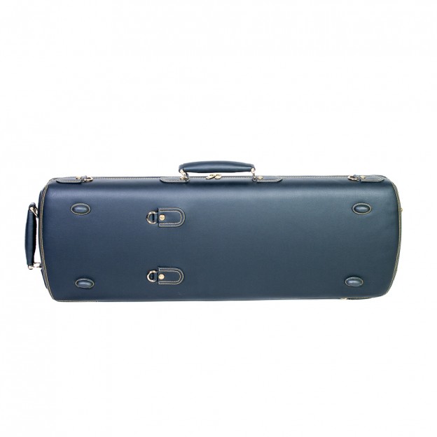 For-Tune CC oblong violin case blue