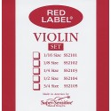 Cuerda violín Super-Sensitive Red Label 2ª La Medium 1/2