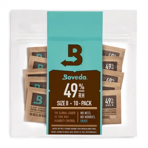 Boveda lot de 10 sachets 49 % taille 8