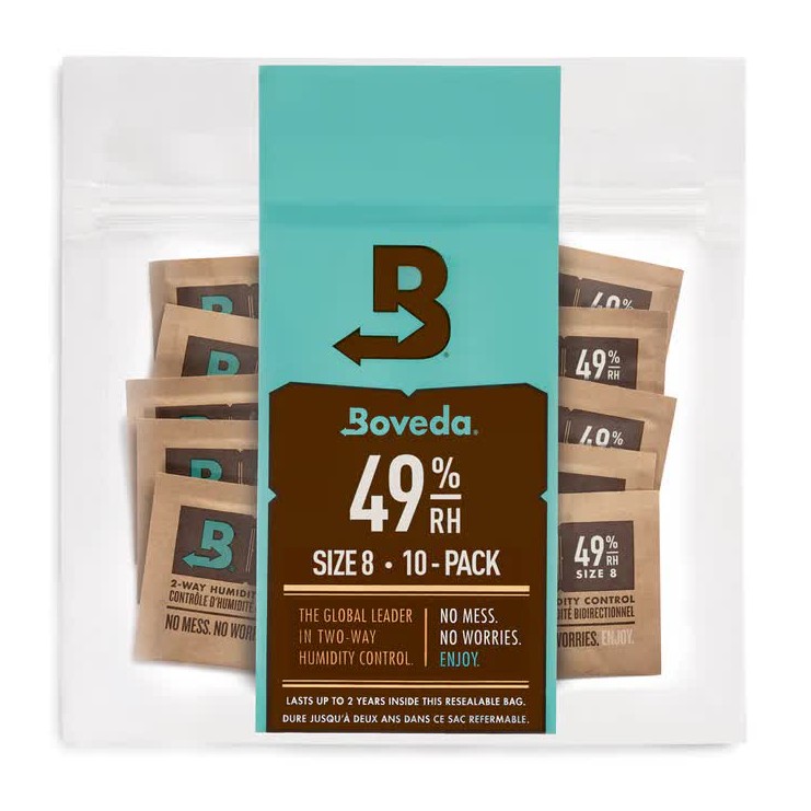 Boveda pack 10 unités 49% format 8