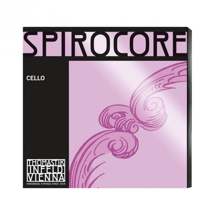 Corde de violoncelle Thomastik Spirocore S787 3e Sol chrome 1/2 Medium