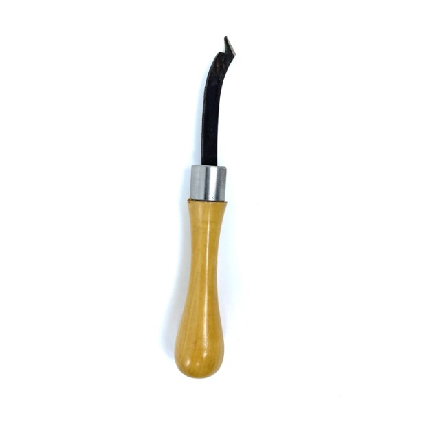 Cuchilla para vaciar el canal del filete secundario