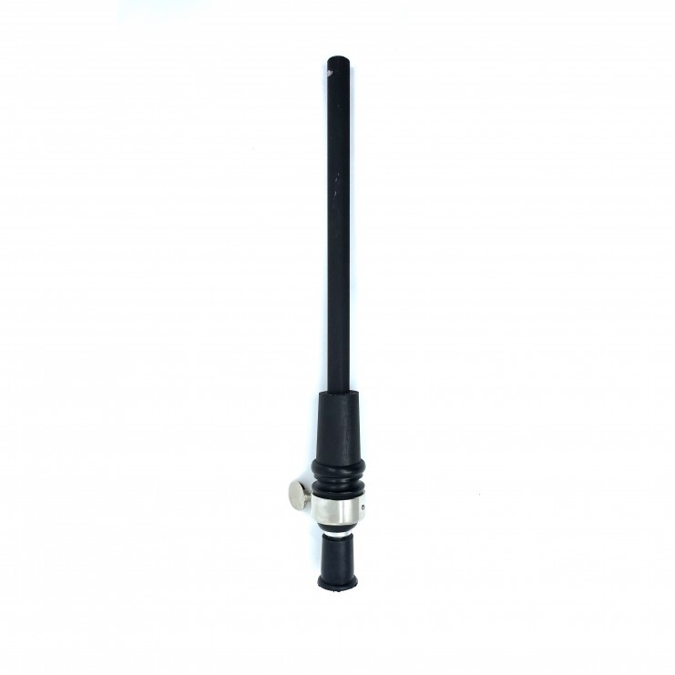 Pique de Contrebasse ULSA tubular 41460 cono en ébène 35 cm noir punta cambiable