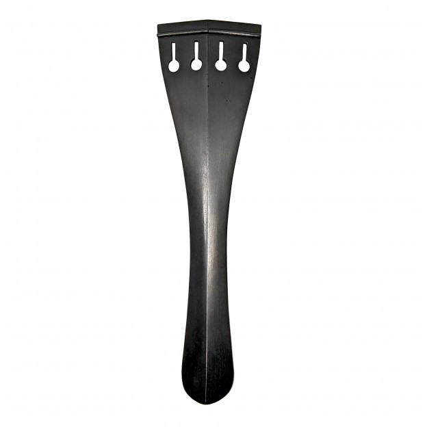Cordier pour violoncelle en &eacute;b&egrave;ne, mod&egrave;le Hill, filet noir