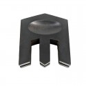 Sourdine pour Violon Wooden flat ébène plate