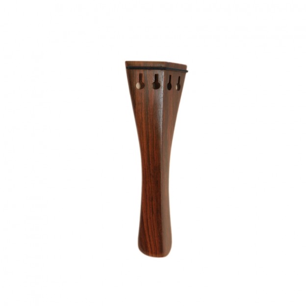 Rosewood cello tailpiece, Hill model black fret