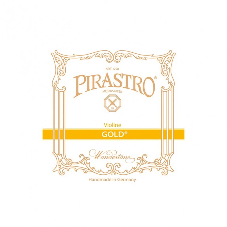 Cuerda violín Pirastro Gold 315131 1ª Mi Bola 4/4 Heavy