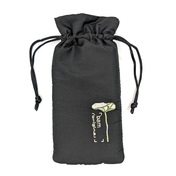 MP-0034 Pouch Bam of natural silk for mouthpiece of bass clarinet, saxophone baritone or bass
