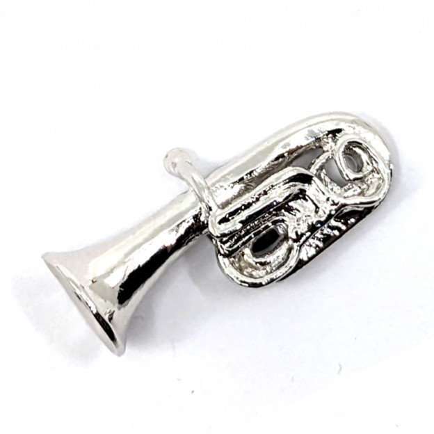 Tuba silver pin