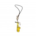 Colgante saxophone pour el móvil