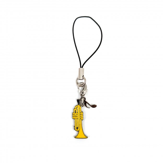 Trumpet keychain