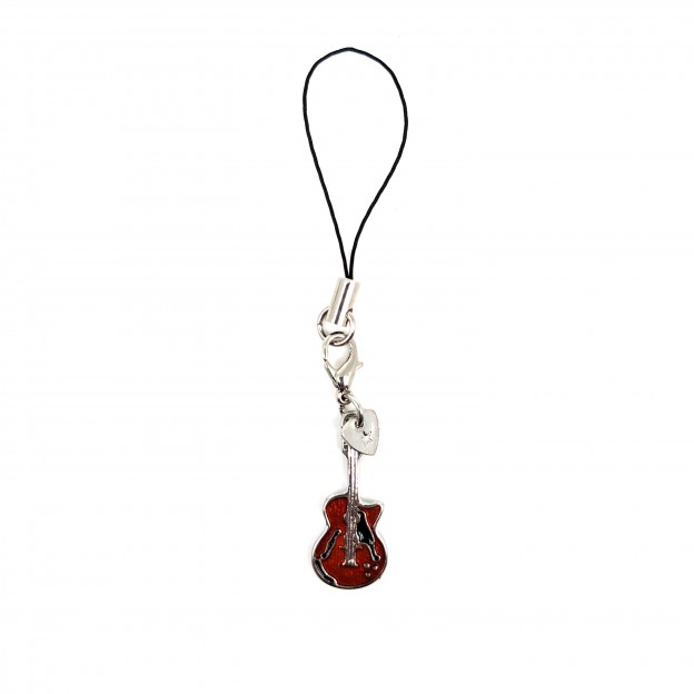 necklace - keychain gibson electric guitar