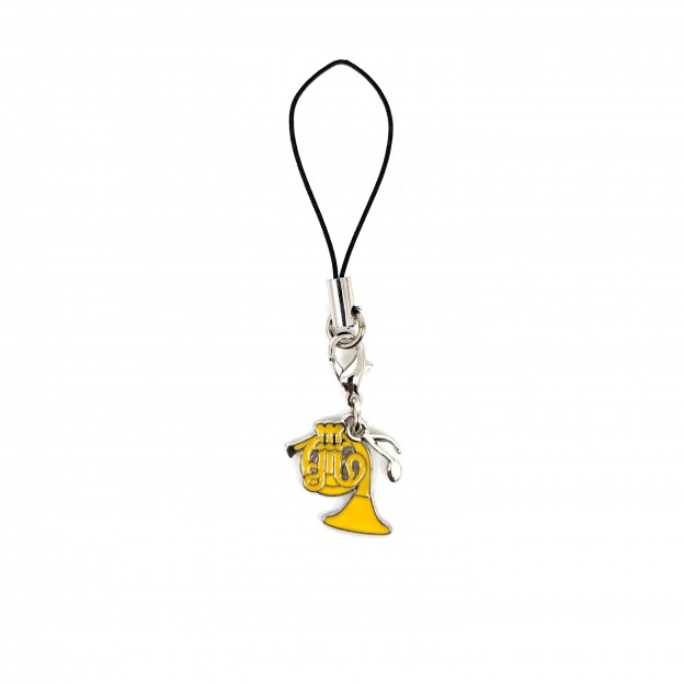 necklace - keychain french horn