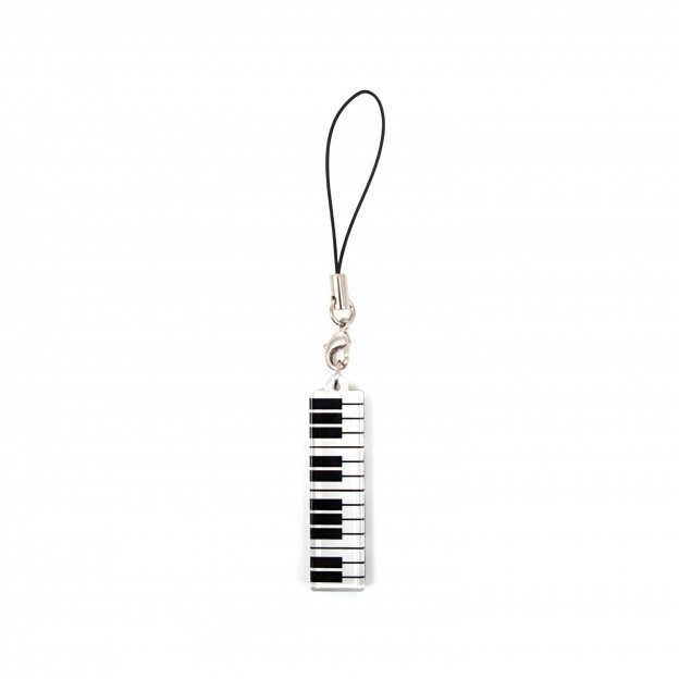 Keyboard methacrylate keychain