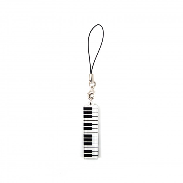 Colgante - llavero metacrilato teclado de piano