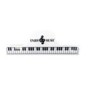 Pince blanche clavier de piano