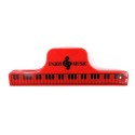 Pince rouge clavier de piano