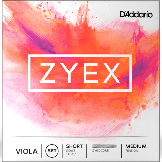 Corda viola D'Addario Zyex DZ414SM 4ª Do Short Medium