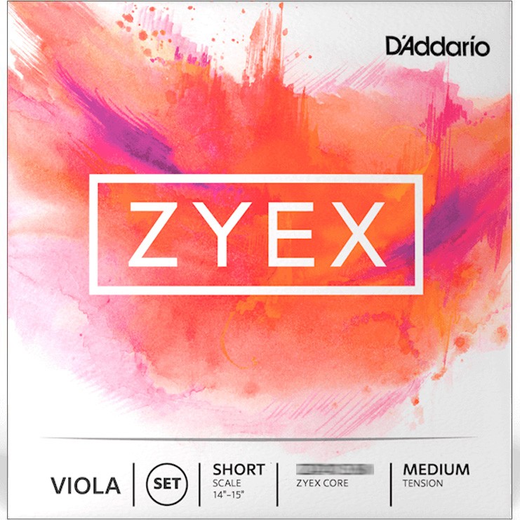 Corde d'Alto D'Addario Zyex DZ414SM 4e Do Short Medium