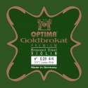 Corde de Violon Optima Goldbrokat Premium Brassed 1071 1re Mi boucle 0.28 Strong