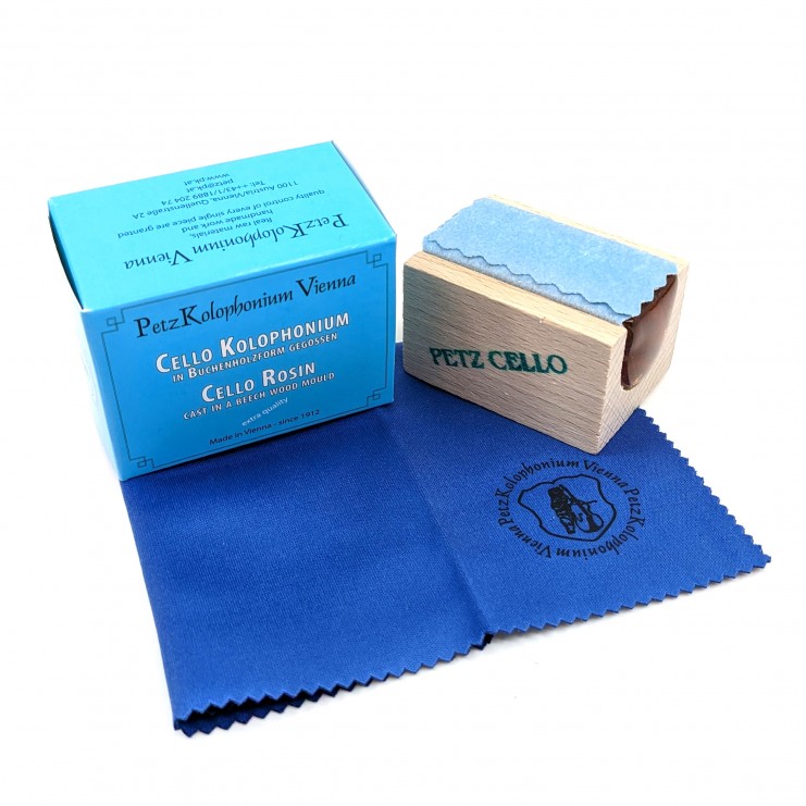 Colophane violoncelle Petz Wooden box