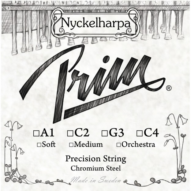 Corde PRIM Nyckelharpa C4 4e Medium