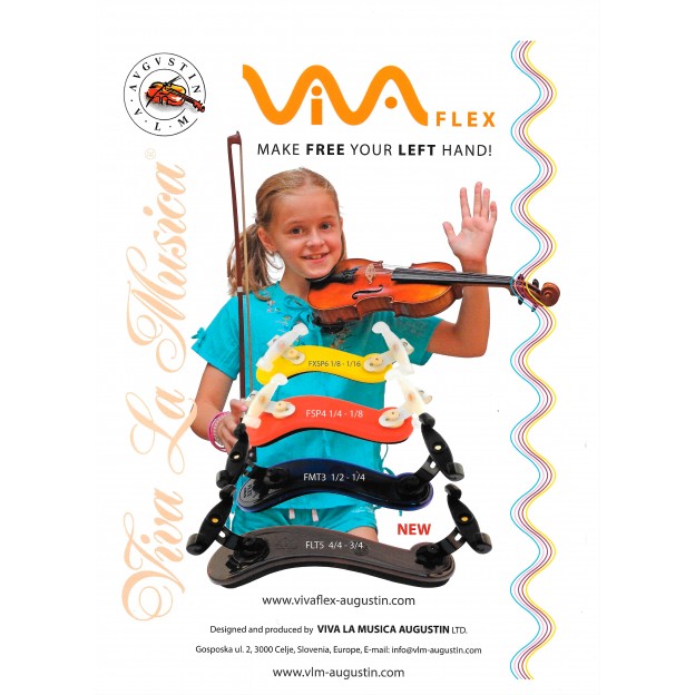 A4 Viva la Musica Viva-Flex shoulder rest