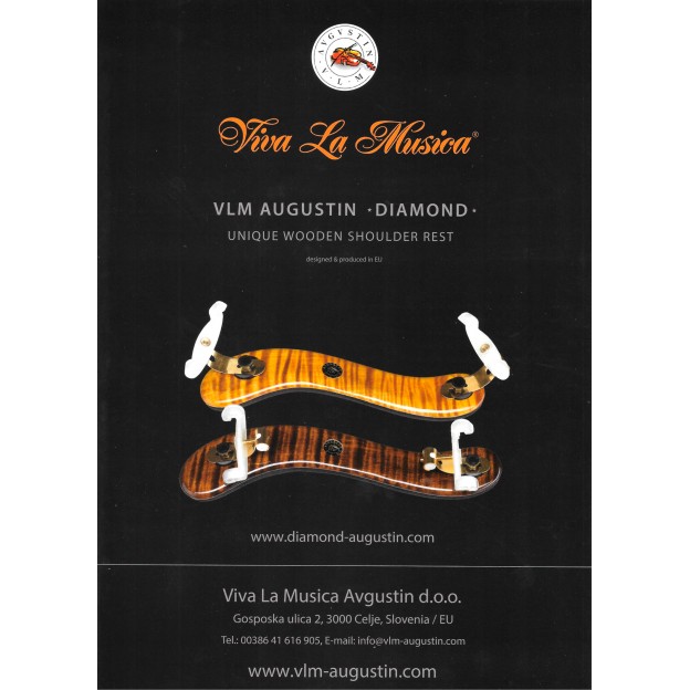 A4 Viva la Musica VLM Augustin Diamond shoulder rest