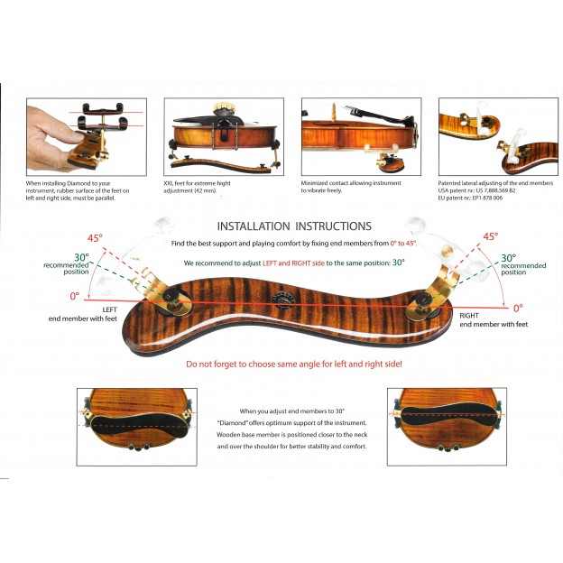 A4 Coussin Viva La Musica VLM Augustin Diamond