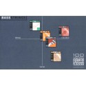 Carte postale Thomastik "sound chart bass strings"