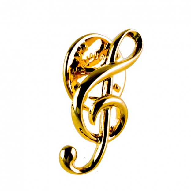 Treble-clef-gold-pin