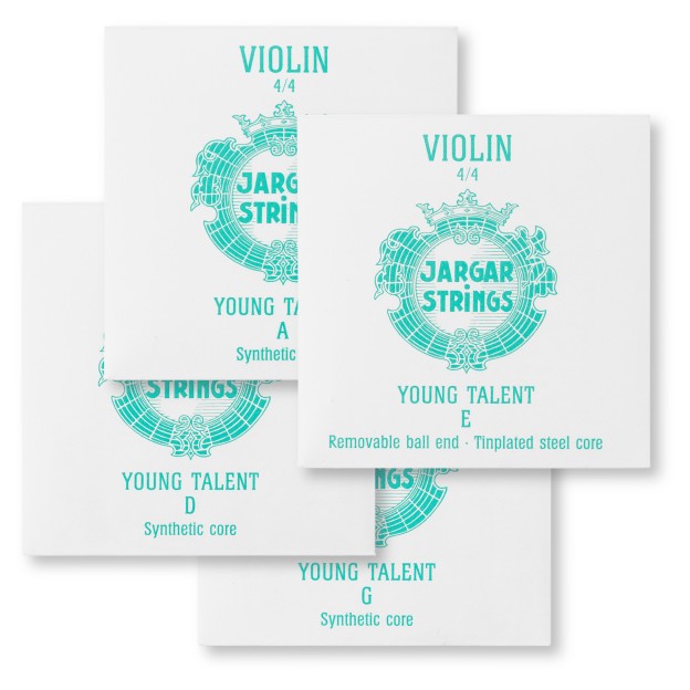 Jargar Young Talent violin string set, Ball Medium