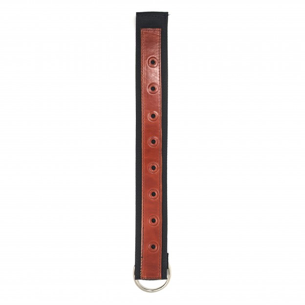 Leather endpin anchor for cello