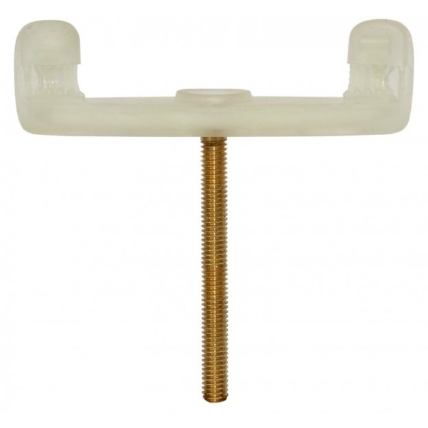 Pota Viva La Musica cargol extra llarg 7040LW 42 mm transparent