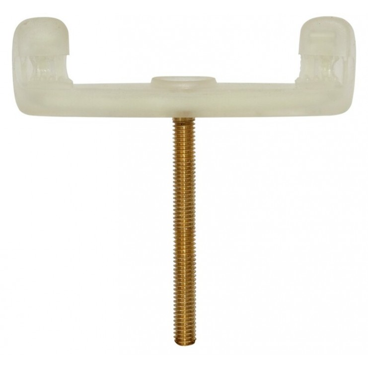 Pota Viva La Musica cargol extra llarg 7040LW 42 mm transparent