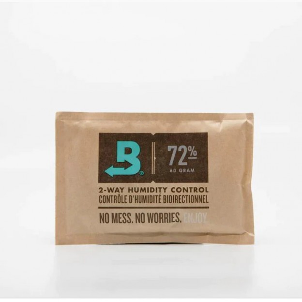 Pack Boveda 4 unités 72% pour étui de guitare en bois, taille 60