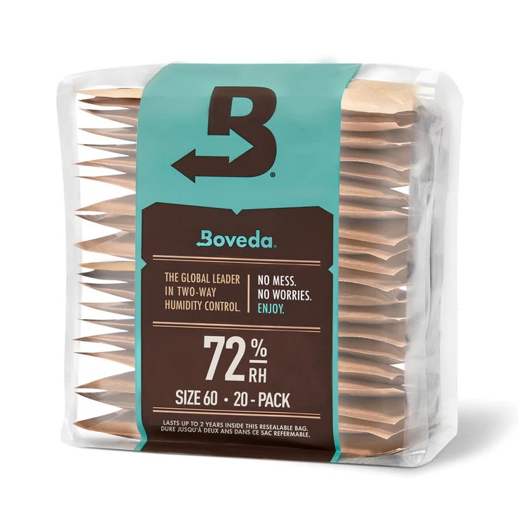 Boveda pack 20 unités 72%